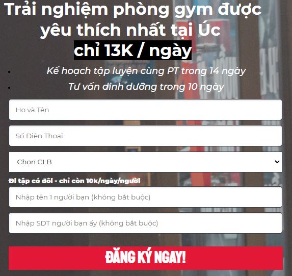 phòng tập gym quận tân bình