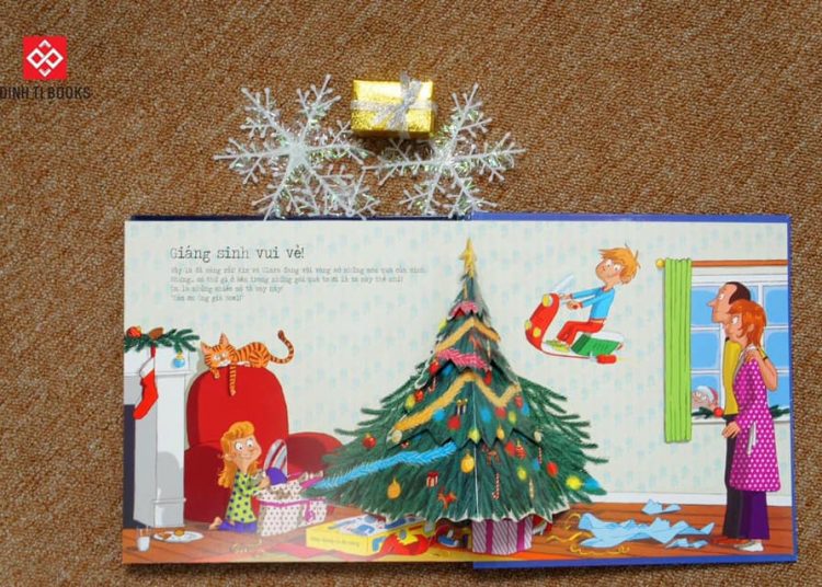 Sách dựng hình 3D - Chuyến phiêu lưu kỳ diệu của Ông già Noel