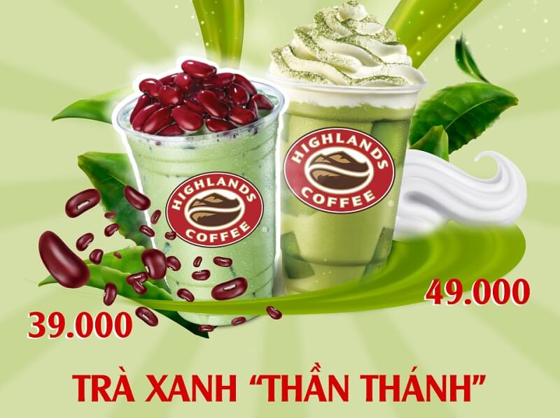 menu Highland Coffee