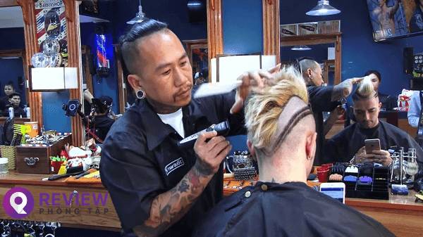 Barber Shop Vũ Trí là một trong những tiệm cắt tóc nam đẹp ở Tp.HCM