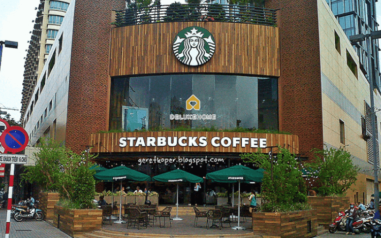 Cửa hàng Starbucks việt nam