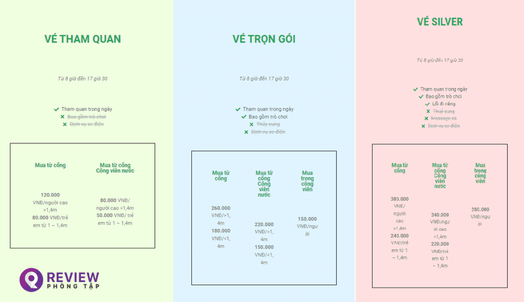 đầm sen khô giá vé bao nhiêu