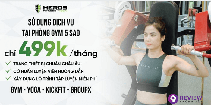 bang gia Heros Fitness