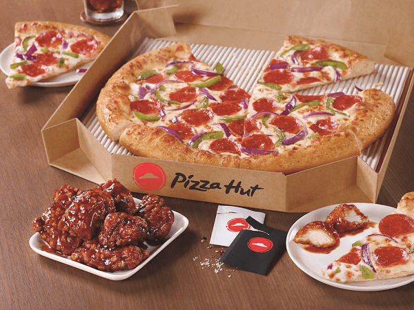 menu pizza hut gồm những món nào