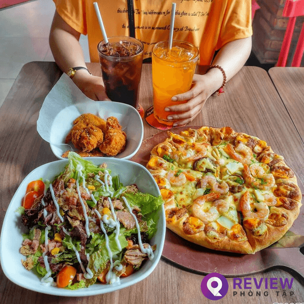 Menu Pizza Hut rất đa dạng