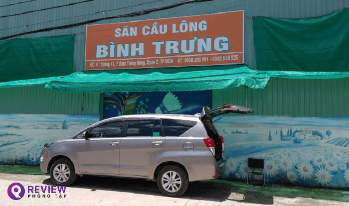 san cau long binh trung, sân cầu lông bình trưng