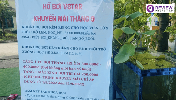 hồ bơi vstar, ho boi vstar 