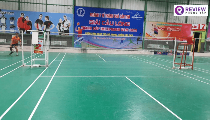 sân cầu lông cần thơ, san cau long can tho 